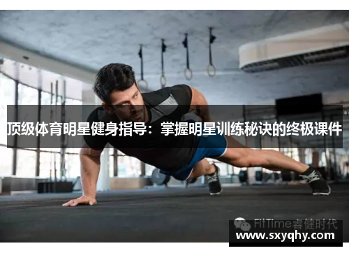 顶级体育明星健身指导：掌握明星训练秘诀的终极课件