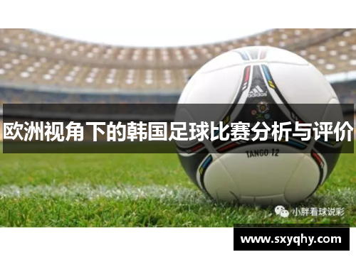 欧洲视角下的韩国足球比赛分析与评价